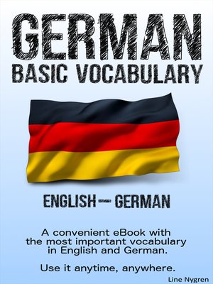 cover image of Basic Vocabulary English--German